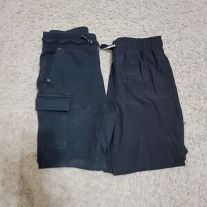 New Balance And Gap Kids Black Shorts